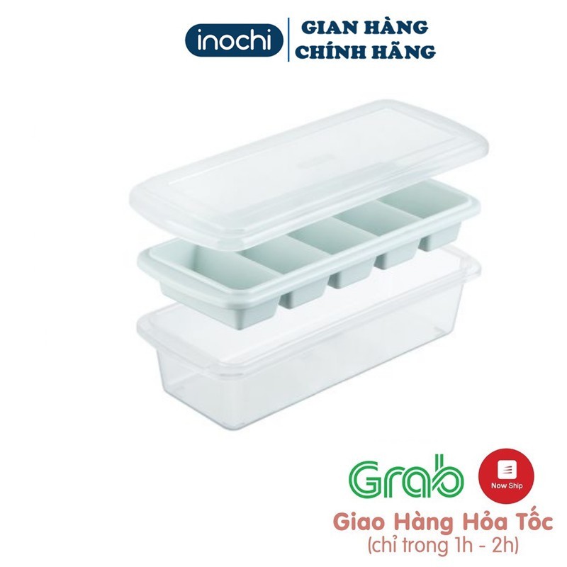 Khay Làm Đá Thanh INOCHI Loại 5 Viên Nhỏ Gọn Tiện Lợi