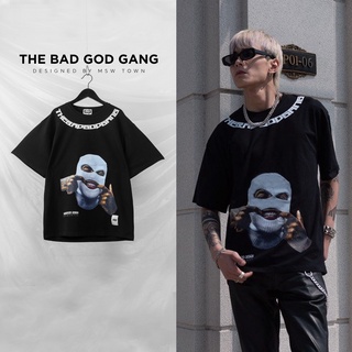 Áo thun tay lỡ Gang MSW town, áo T Shirt cotton nam nữ unisex