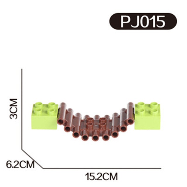 Đồ chơi lắp ráp GOROCK phong cách hoạt hình vui nhộn dành cho bé