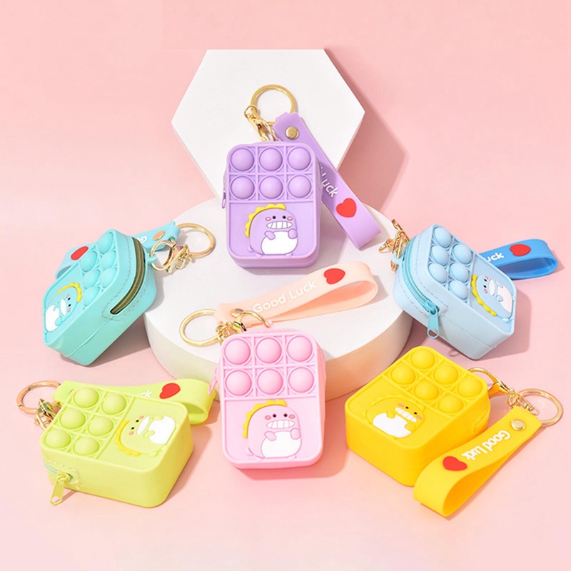 Ví Đựng Tiền Xu Pokemon Đồ Chơi Fidget Spinner HìNh Bong BóNg GiúP GiảM Stress