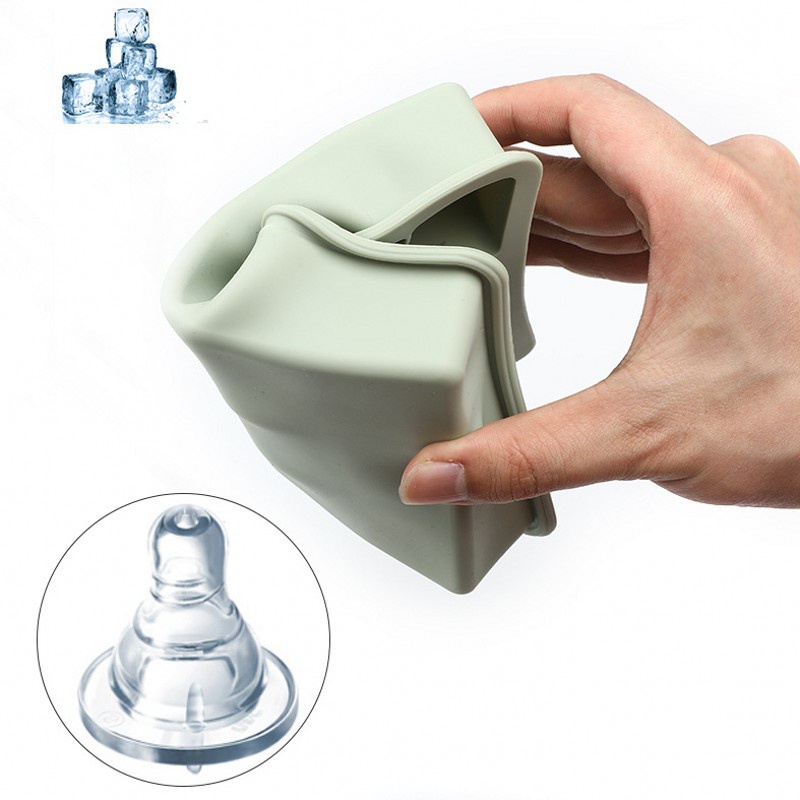 Khuôn Silicone Làm Đá Viên Hình Vuông Linh Hoạt 6/15 Ngăn Tiện Dụng Cho Nhà Bếp