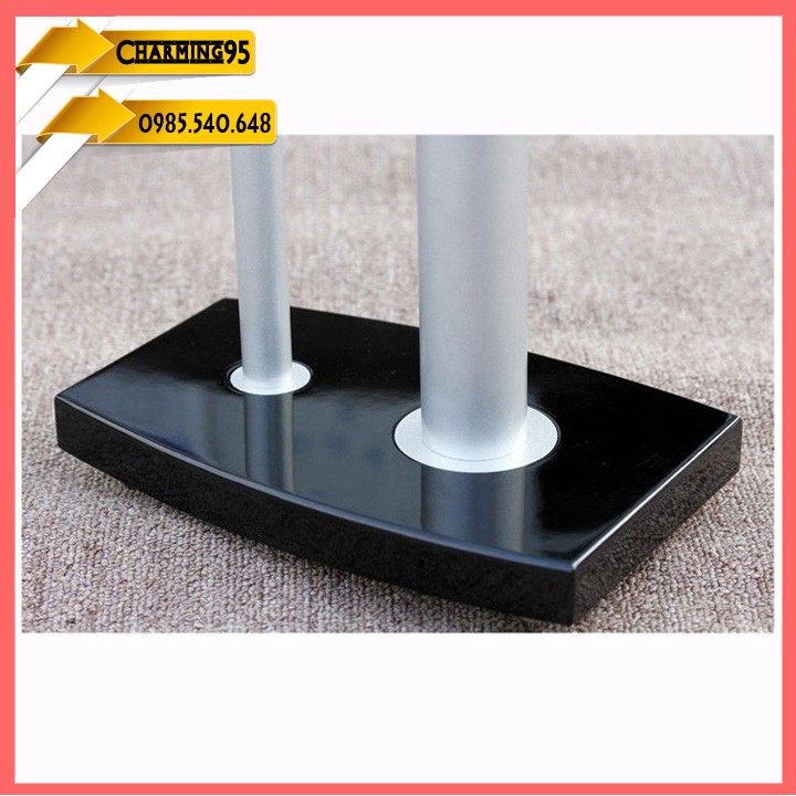 Chân loa IBASS  2 trụ kim loại 30x24x75cm mặt 26x18.5cm