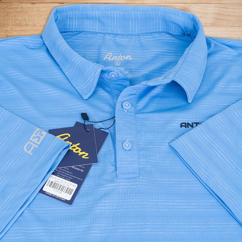 Áo Polo Nam Thể Thao Anton Somianton Tay Ngắn Cổ Bẻ Tập Gym Chạy Bộ Vải Thun Lạnh Thoáng Mát Co Giãn Chuẩn Form - PL32