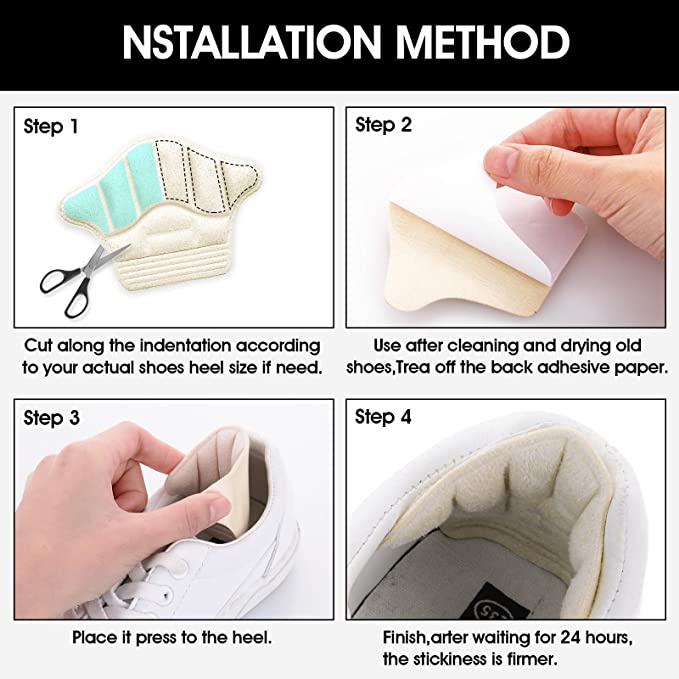 Miếng Lót Giày Cao Gót / Giày Thể Thao Mềm Mại Chống Trượt Chống Ma Sát Thoải Mái