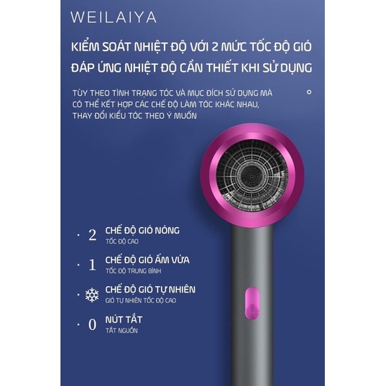 Combo Dầu gội Weilaiya + Sữa tắm Weilaiya TẶNG MÁY SẤY TÓC