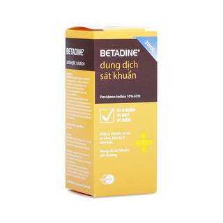 BETADINE - dung dịch sát khuẩn