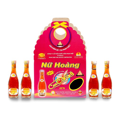 Xách 10 chai NƯỚC MẮM NỮ HOÀNG  -