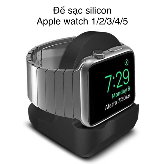 Đế sạc silicon dành cho apple watch