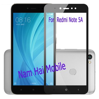 Kính cường lực full màn cho Xiaomi redmi Note 5A