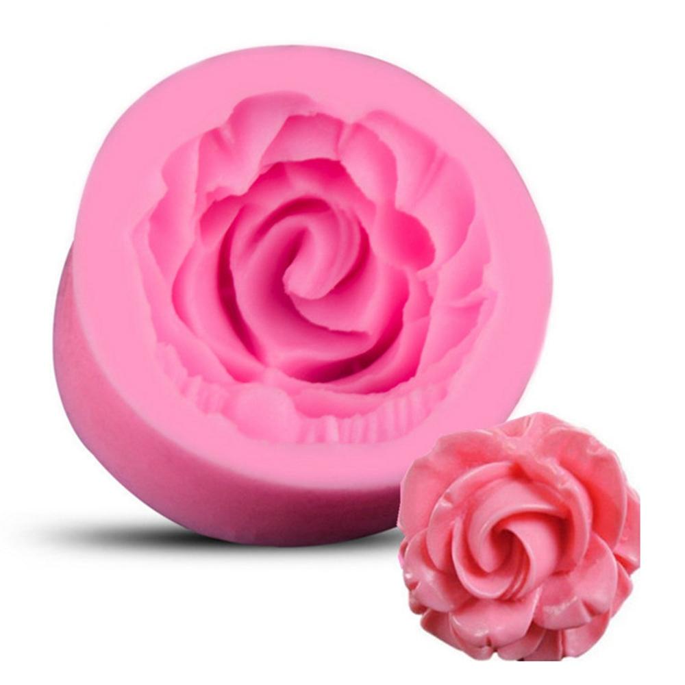 AUGUSTINA Khuôn Silicone Tạo Hình Hoa Hồng Trang Trí Bánh