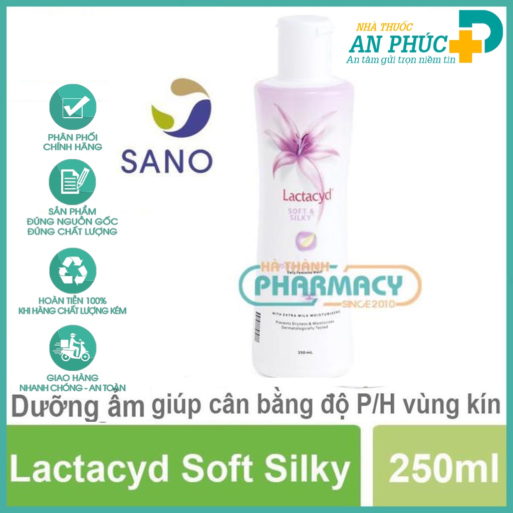 Dung dịch vệ sinh phụ nữ Lactacyd Soft &amp; Silky (Chai 150ml)
