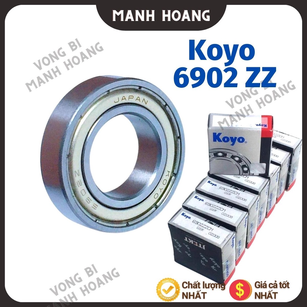 Cặp bạc đạn Puly Nồi Sau , hàng chất lượng tốt, trơn, bền. - Vòng bi Mạnh Hoàng