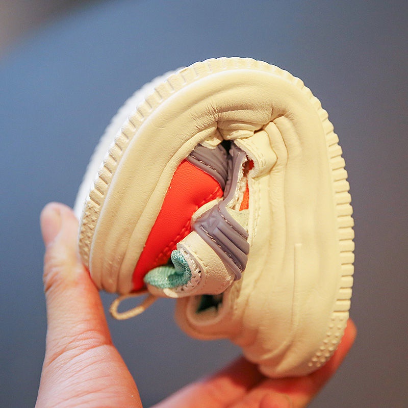 Giày Thể Thao Đế Mềm Phối Lưới Thoáng Khí Thoải Mái Phong Cách Hàn Quốc Thời Trang Mùa Hè Cho Bé Trai Và Gái