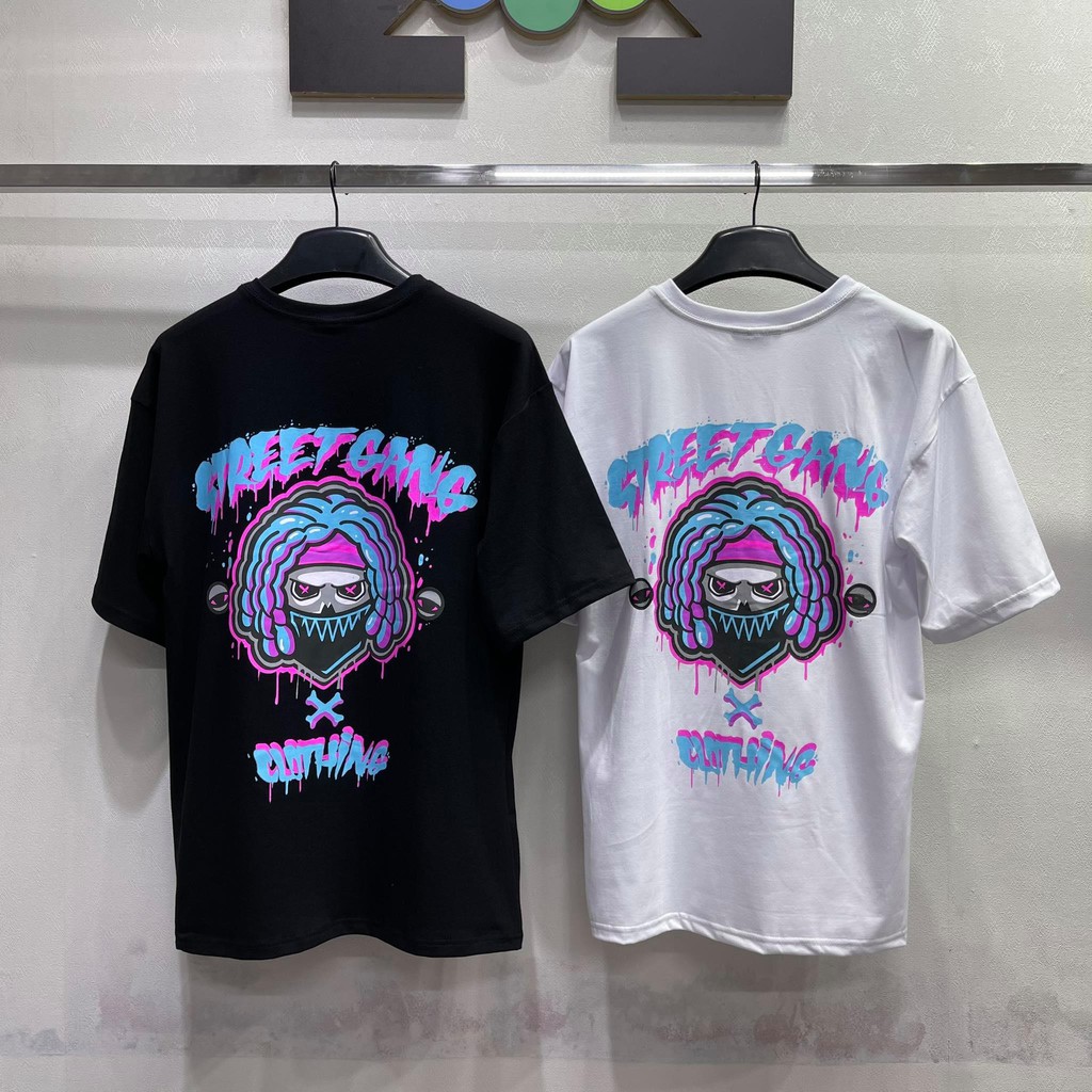 Áo thun Street Gang ninja Neon kun shop unisex cotton