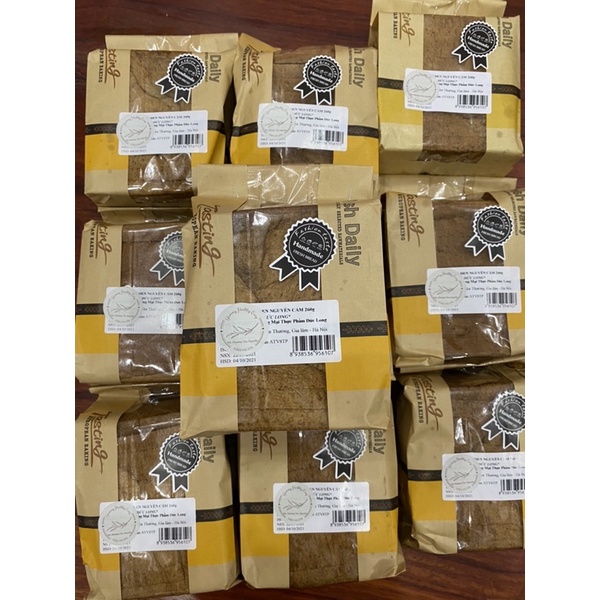 Bánh mì nguyên cám Healthy dành cho người ăn kiêng, ăn eat clean