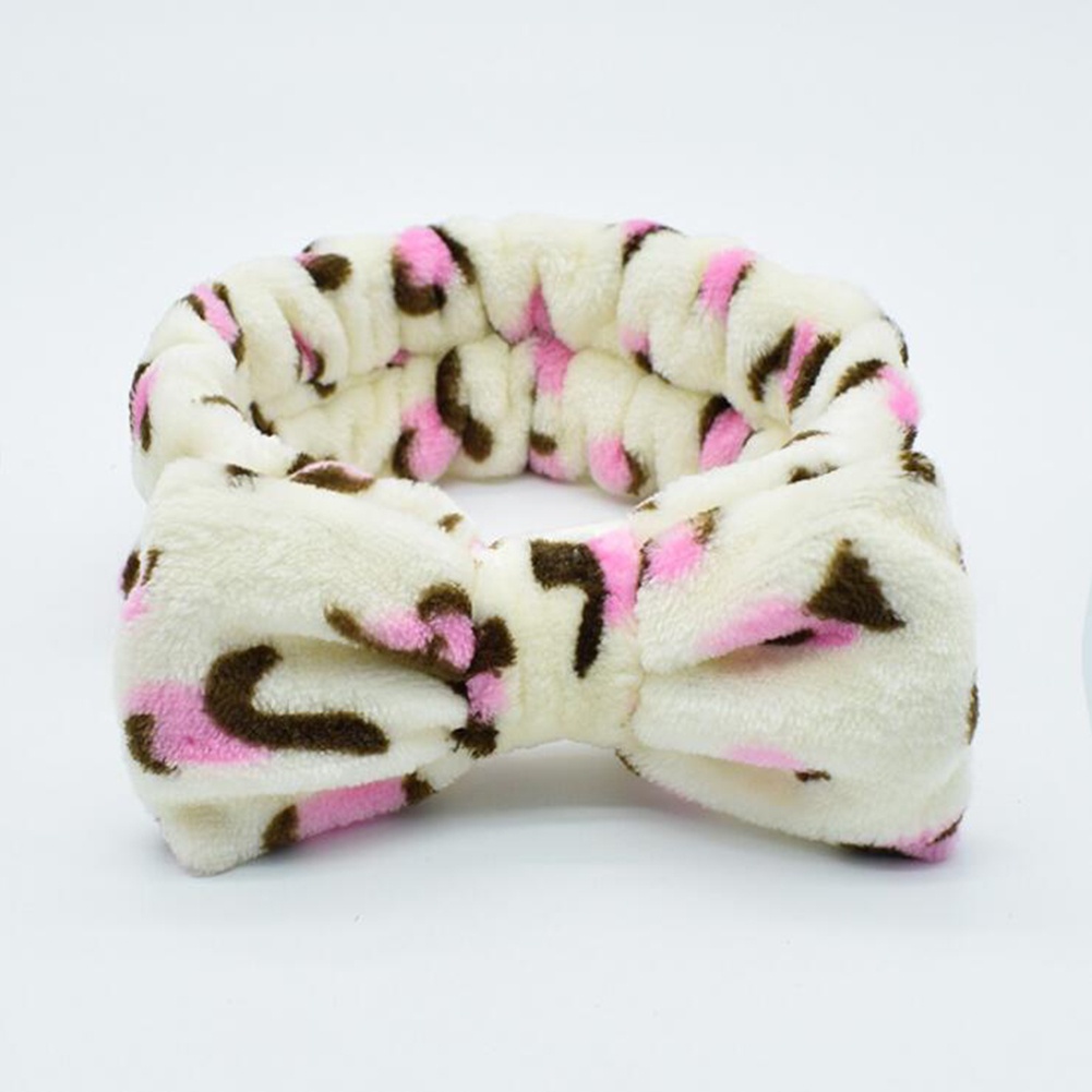 (Hàng Mới Về) Băng Đô Nơ Nhung San Hô Mềm Mại Co Giãn Nhiều Màu Sắc Cho Nữ