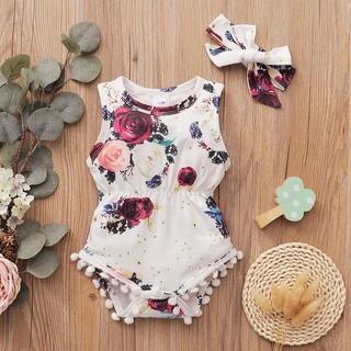 Bodysuit cho bé Áo liền quần MIKRDOO hoạ tiết hoa cho bé sơ sinh