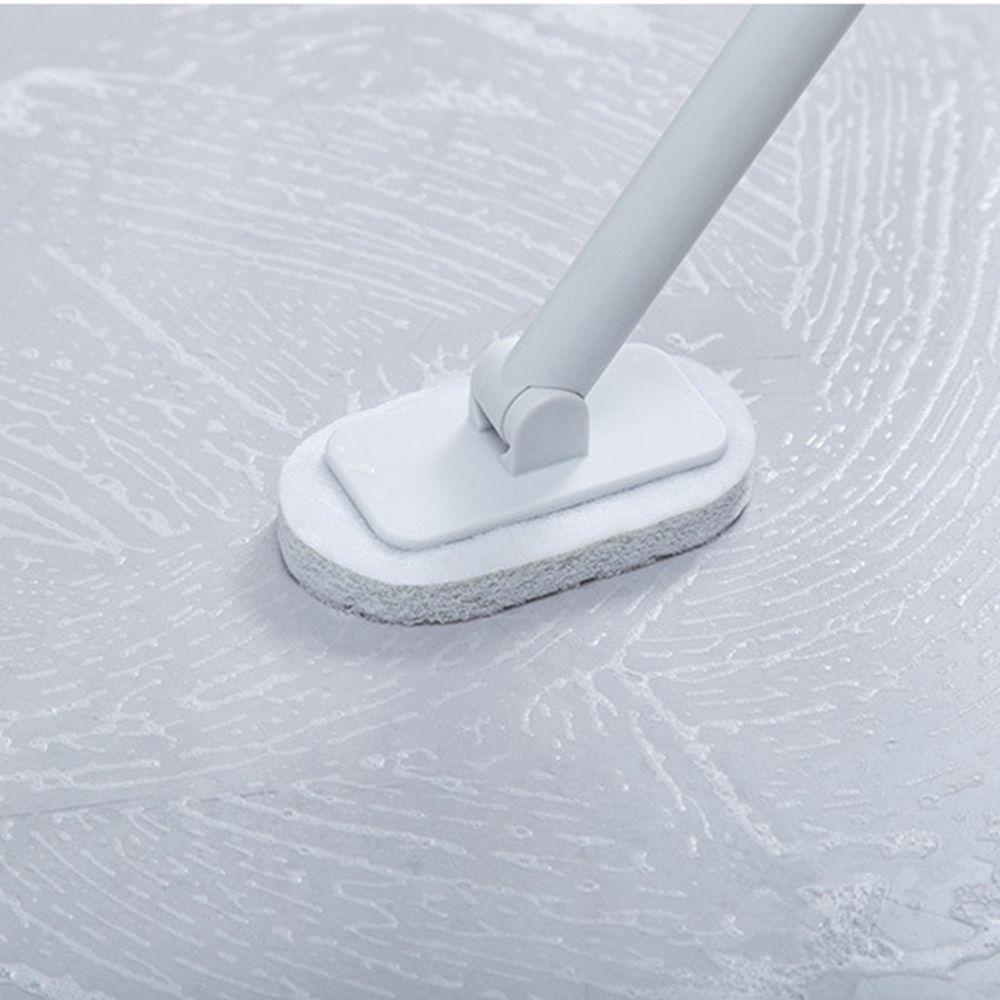 Bàn Chải Mút Xốp Chà Sàn Xoay Được Có Móc Treo Nhà Tắm / Nhà Vệ Sinh