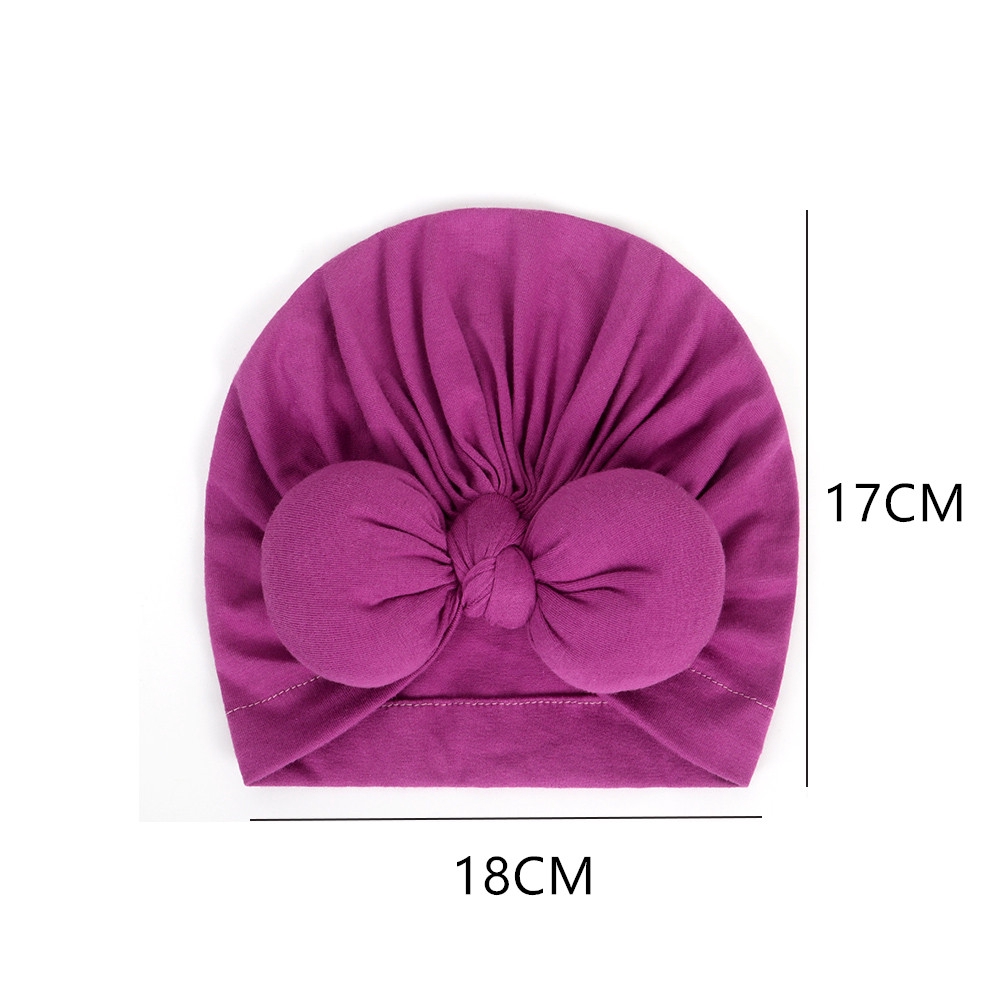 Băng đô cotton giữ ấm tai cho trẻ em màu trơn phong cách mùa đông