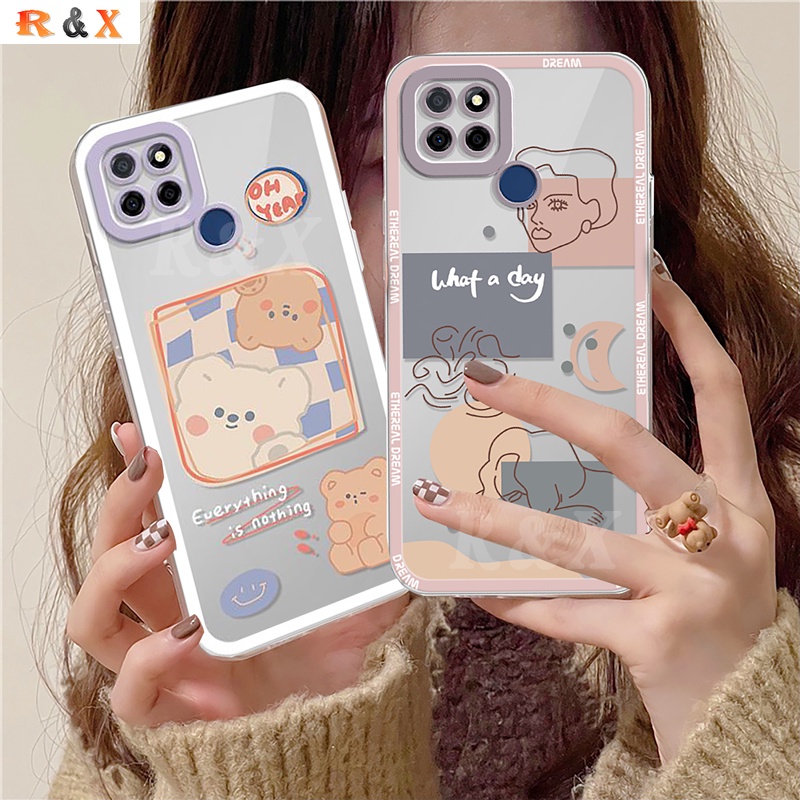 Ốp Điện Thoại Mềm Cho Realme C21Y C25Y C35 C31 Realme 8i 9i Realme C2 C11 2021 C25 C25S C20 C15 C12 C3 Realme5 5i 6i Narzo 30A