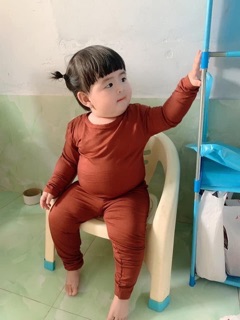 Bộ peekaboo thun lạnh xuất Hàn