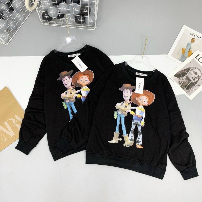 [FREESHIP - HÀNG LOẠI 1] ÁO NỈ DARA HOẠT HÌNH SIÊU XINH | BigBuy360 - bigbuy360.vn