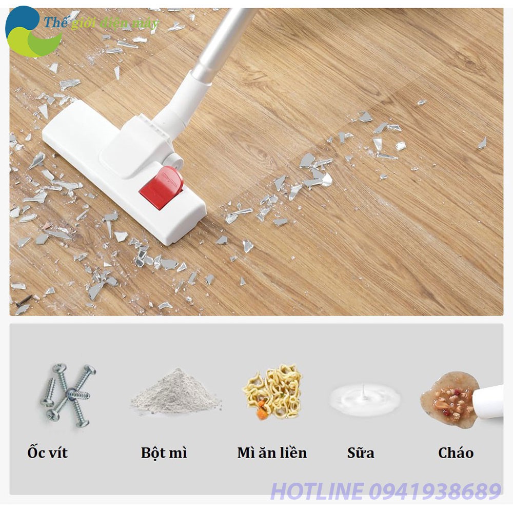 [Bản quốc tế] Máy hút bụi khô và ướt Xiaomi Deerma TJ200 đa chức năng, 1200W, 18KPA, dung tích 6L (nước 3.5L) | BigBuy360 - bigbuy360.vn