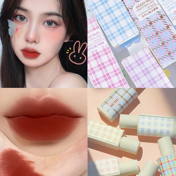 Son Môi Gogo Tales Dưỡng Ẩm Lâu Trôi Chống Thấm Nước Với 6 Màu Lựa Chọn