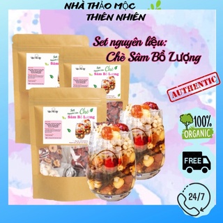 Chè sâm bổ lượng- set nguyên liệu nấu 8-10 ly chè