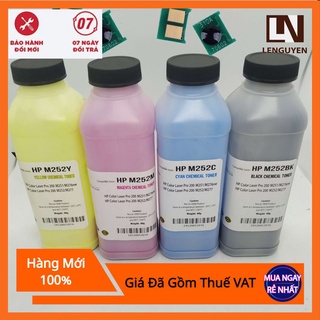 Mực chai Hp 1025 dùng cho máy in Hp CP1025,  M177, M176 | Mực Mitsubishi màu sắc đẹp + Chíp mực