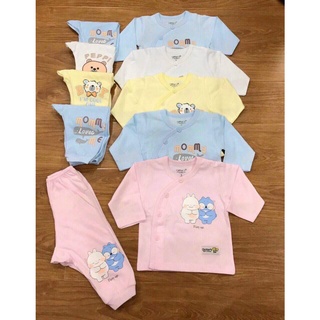 Bộ Sơ Sinh Carter dài tay màu chất cotton mềm mịn đẹp cho bé