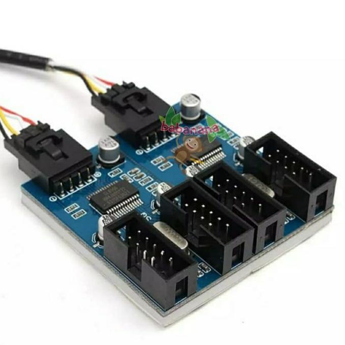 Dây cáp bo mạch chủ USB 9PIN SPLITTER 1 TO 4