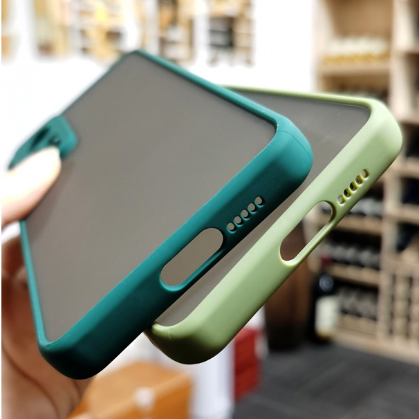 Ốp Điện Thoại Trong Mờ Chống Sốc Bảo Vệ Camera Cho Xiaomi POCO M4 Pro 4G X4 5G X3 NFC