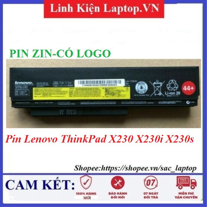 [Mã 1511ELSALE hoàn 7% đơn 300K] ⚡️Pin laptop Lenovo ThinkPad X230 X230i X230s - PIN ZIN CAO CẤP