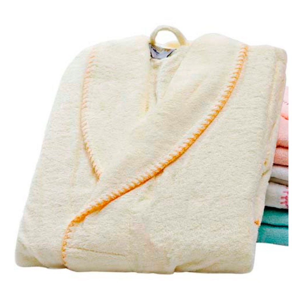 Áo choàng tắm người lớn chính hãng hiệu MO-LLIS chất liệu cotton, 100cm