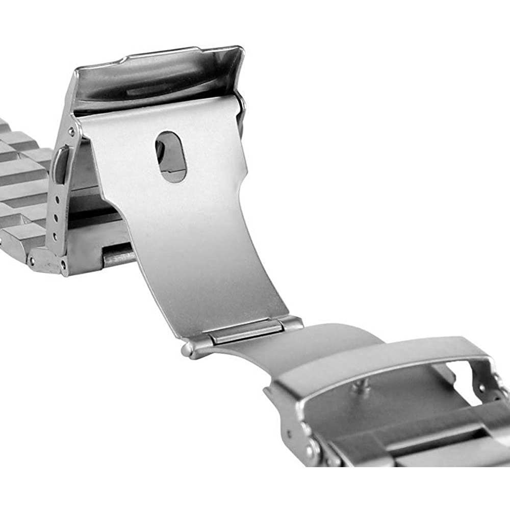 Dây đồng hồ bằng thép không gỉ 18mm / 20mm / 22mm / 24mm tiện dụng