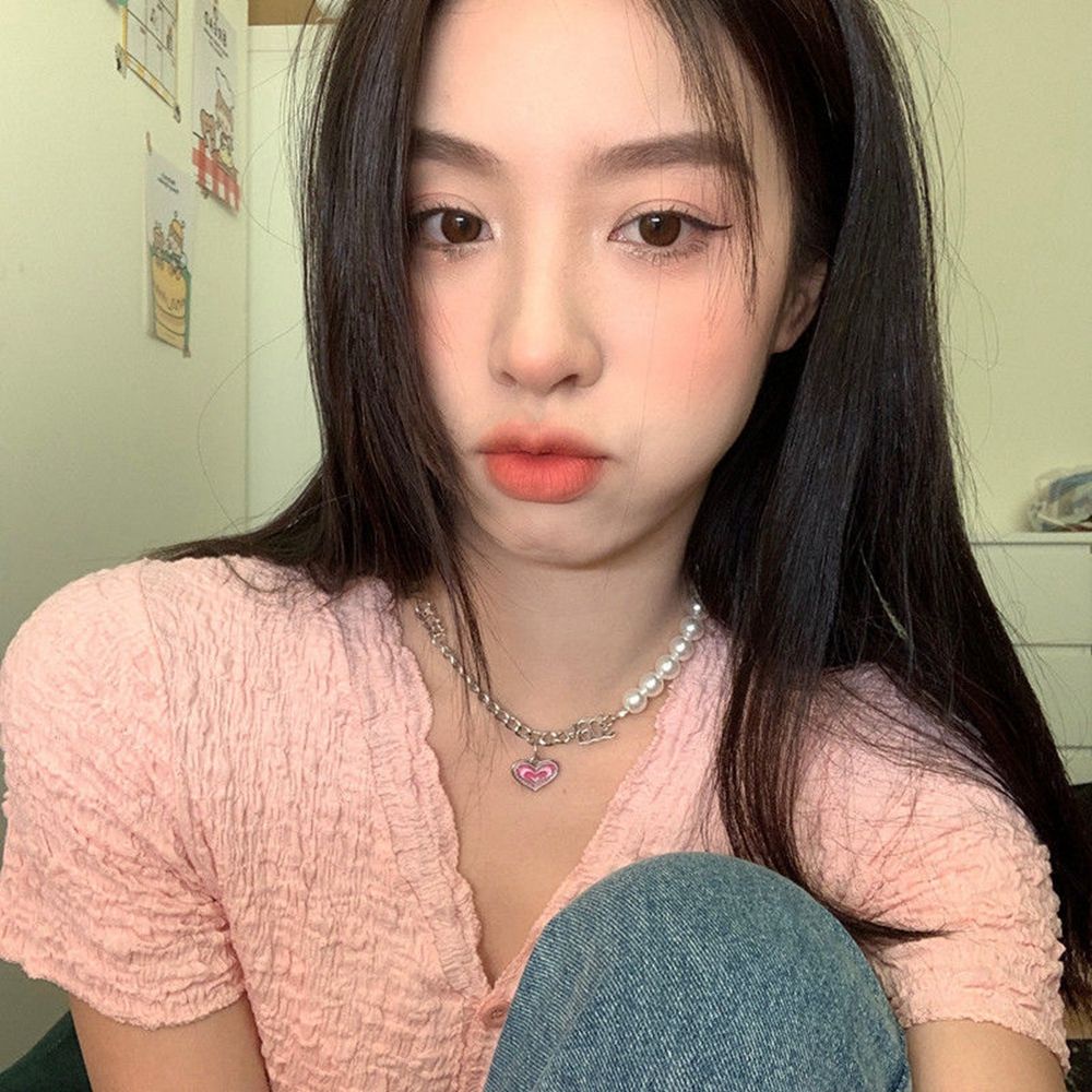 Vòng cổ đeo cổ thời trang Hàn Quốc sành điệu cho nữ Y2K