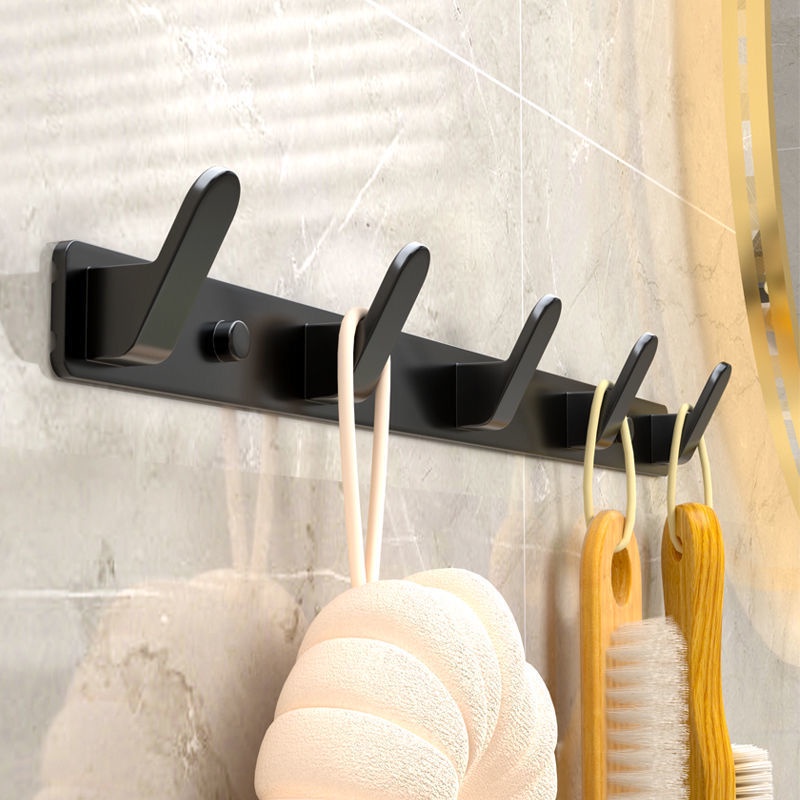 Móc Dán Tường Bằng Hợp Kim Nhôm Dày Dặn Siêu Chắc Tiện Dụng Cho Nhà Tắm