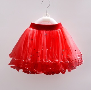 Chân váy ren đính cườm 1-6Y