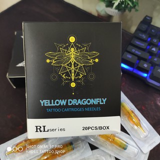 Kim xăm Pen 5RL chạy khung Yellow dragonfly