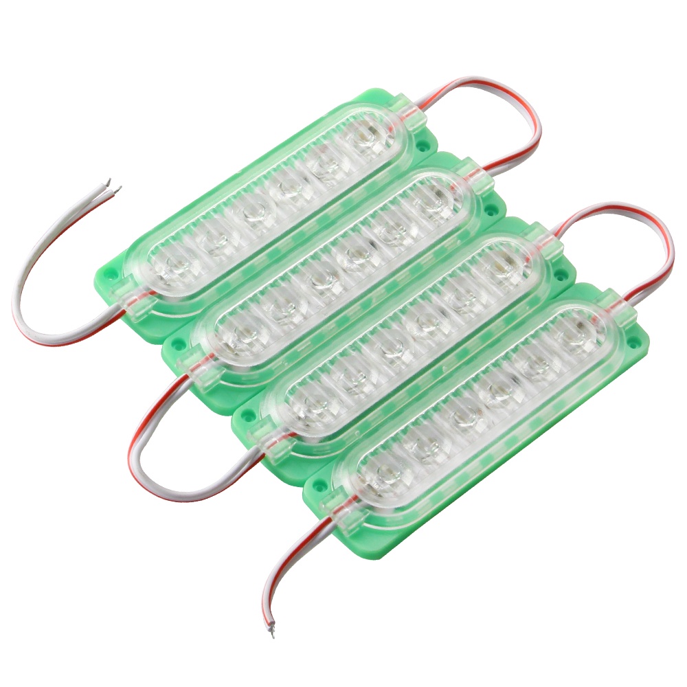 Set 4 Đèn LED 24V 6 Bóng Siêu Sáng Dành Cho Xe Tải