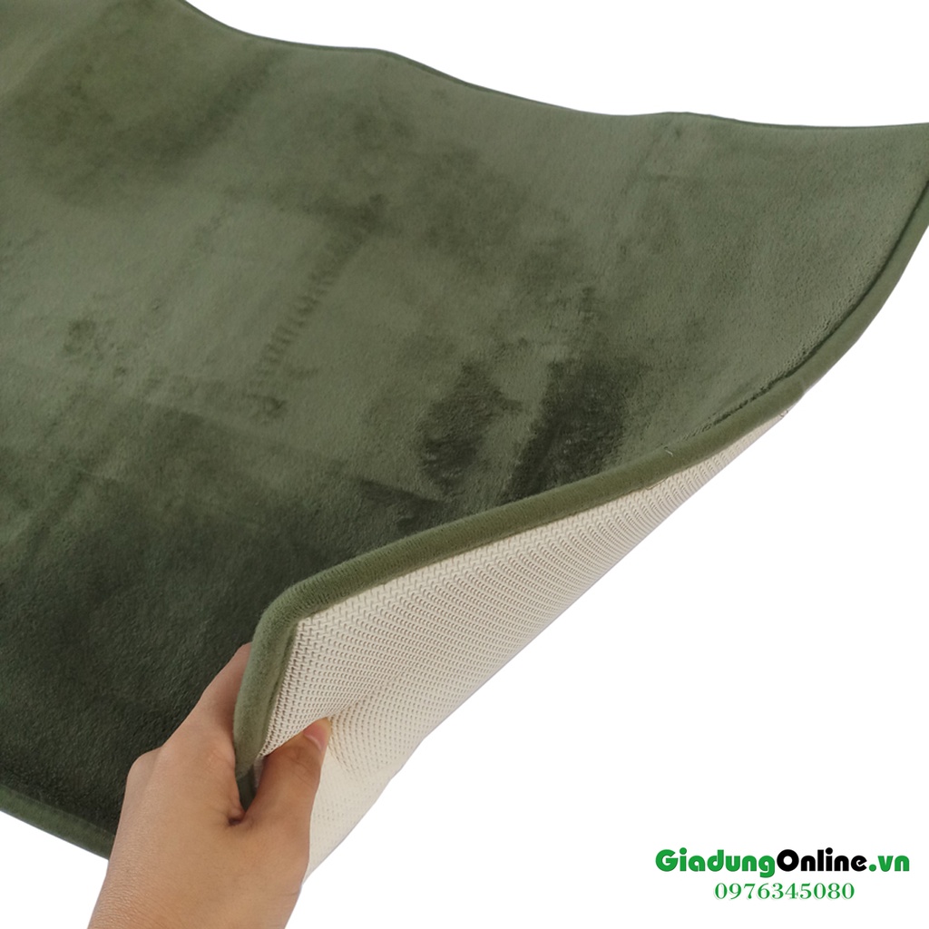 Thảm chùi chân Lock&amp;Lock Memory Foam MAT513 GRN 70x46cm