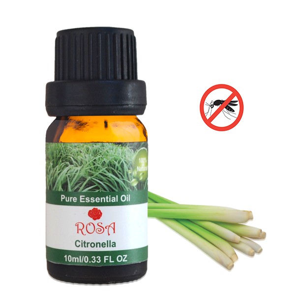 Tinh Dầu Đuỗi Muỗi Sả Java 10ml, xông phòng thư giãn, ngâm tắm, pha với nước lau sàn nhà đuỗi côn trùng..