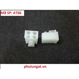 Giắc sạc xe máy 4 chân đầu đực - AT66