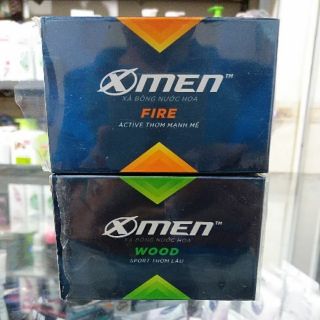 Xà bông cục xmen wood 90g. Xà bông cục xmen fire 90g.