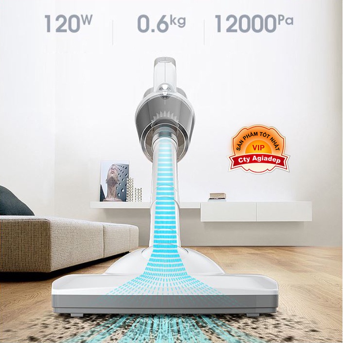 Máy hút bụi ST6101 2 đầu ngắn dài kèm Lau sàn Không dây Pin sạc