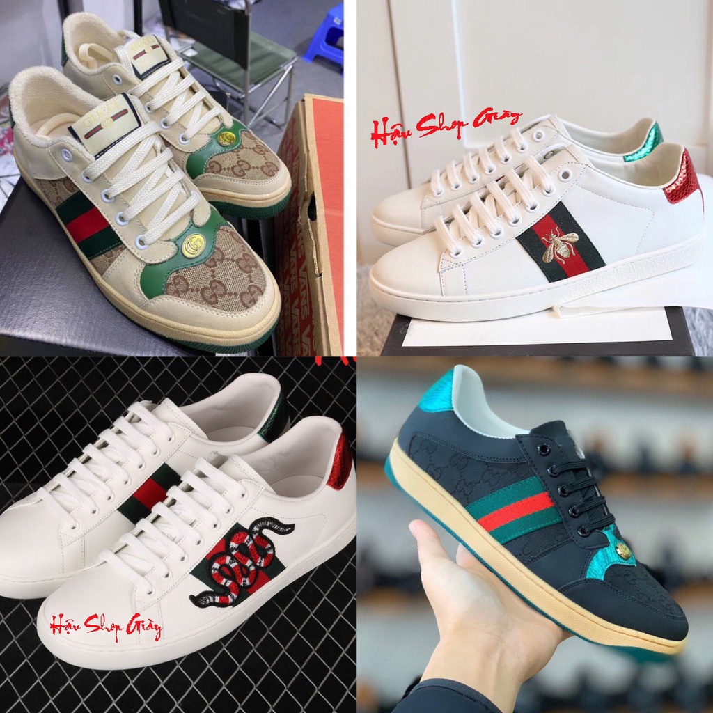 Giày  SƠN TÙNG [ full box bill ] Giày ong , rắn thêu sneaker nam nữ cao cấp