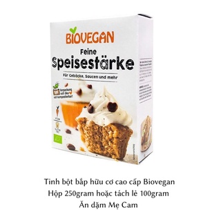 TINH BỘT BẮP HỮU CƠ BIOVEGAN