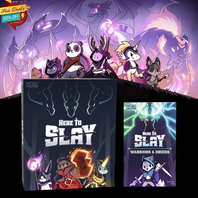 【COD】 Here to Slay Base Game Và Bó Mở Rộng