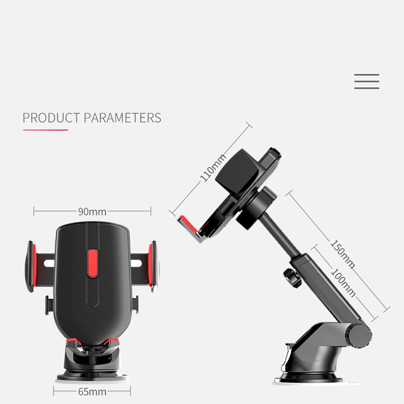 Giá đỡ điện thoại trên xe ô tô xoay 360 độ CJ013 | BigBuy360 - bigbuy360.vn